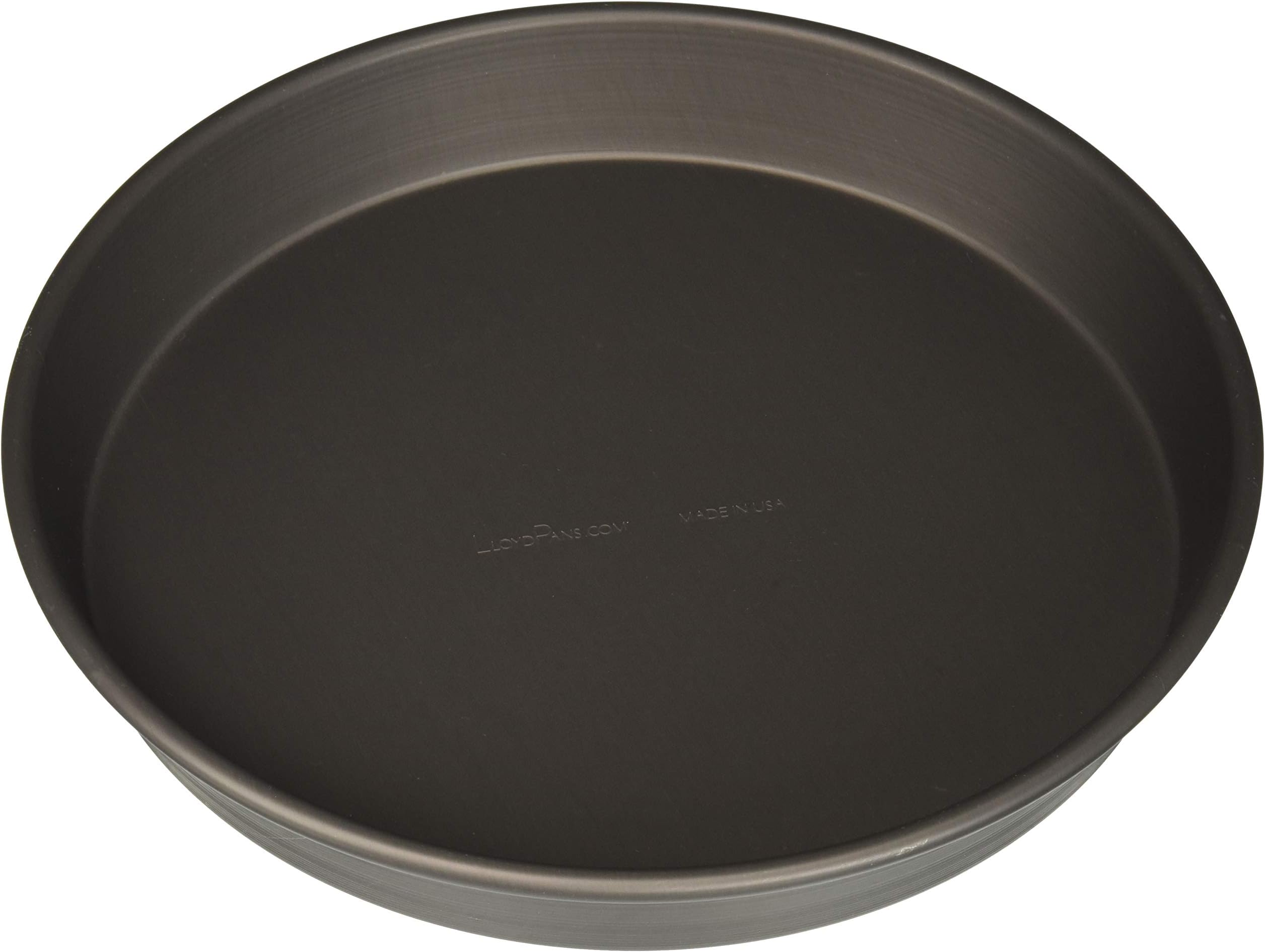 LloydPans 10 Inch by 1.5 Inch Deep Dish Pizza Pan, Pre-Seasoned, Stick Resistant, Case of 12