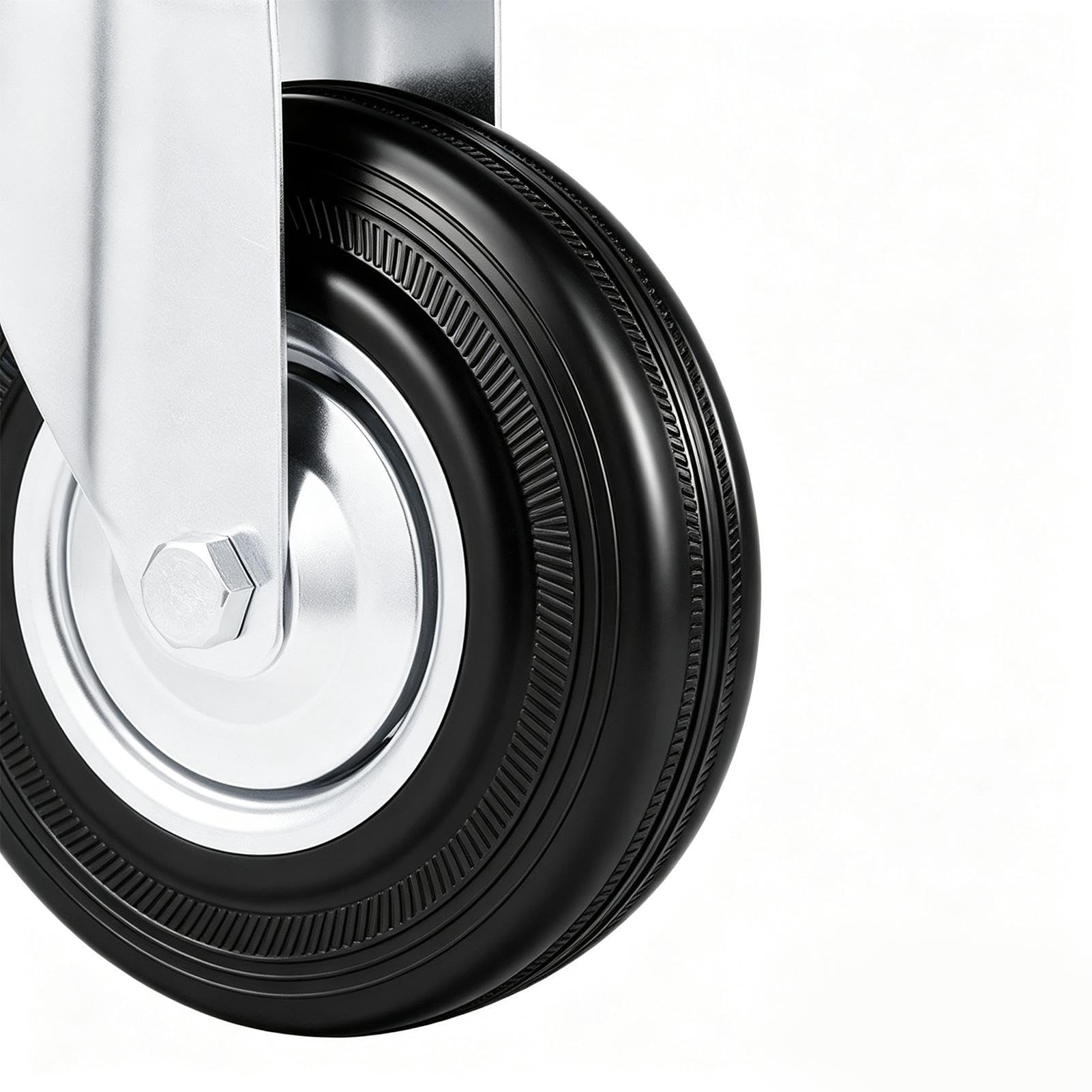 Lenkrollen 4-teiliges Schwerlast-Rollen-Set 360 Grad Schwenkbar Für | Rollbare Möbelrollen für Schrank Werkbank Couch Schublade Kühlschrank Schreibtisch Tisch Bettgestell Regaleinh