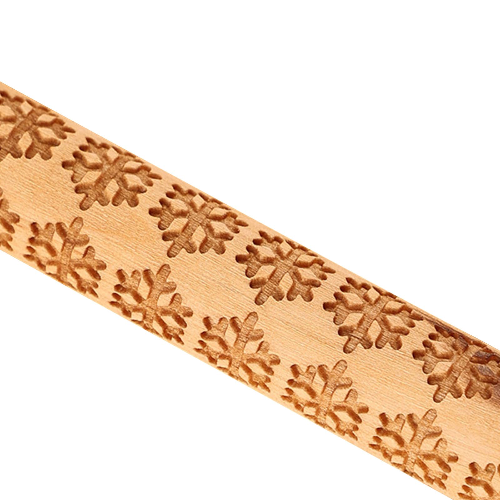 Kichvoe Set 10 Pezzi Rulli di Legno per Argilla Texture Varie, Strumenti Artigianali per Ceramica, per Modellare Argilla in attività DIY e Corsi Creativi