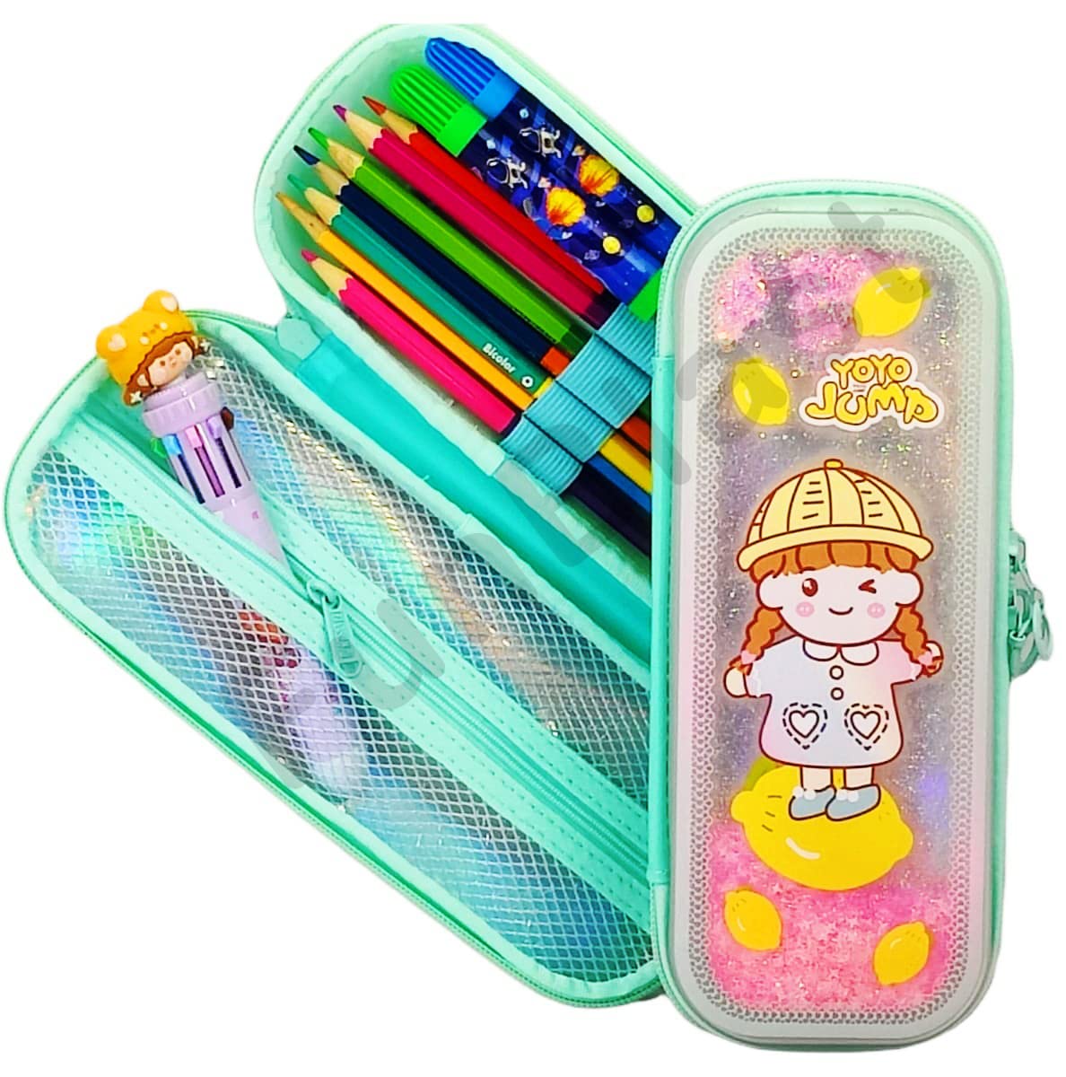 FunBlast Pencil Pouches for Girls – Multi-Purpose Zipper Pouch Case for School Girls, Stationary Organizer Box, Aesthetic Pencil Case for School & College Students (B0B4JJ1865) Amazon Price History, Amazon Price Tracker