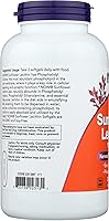 Vista 5 de NOW Foods Lecitina de girasol - Fosfatidilcolina - 1,200 mg (200 cápsulas blandas)