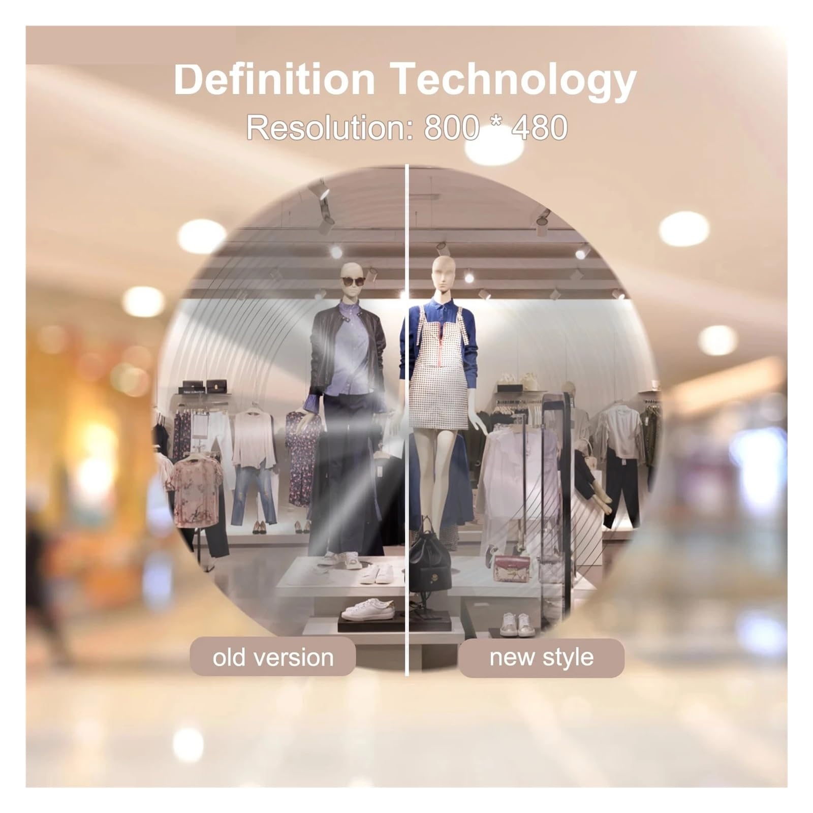 3D-Hologramm-Ventilator, 40CM 224Pcs LED WiFi 3D Or Licht Hologramm Or PC Control Holographische Fan Logo Werbung Remote Player
