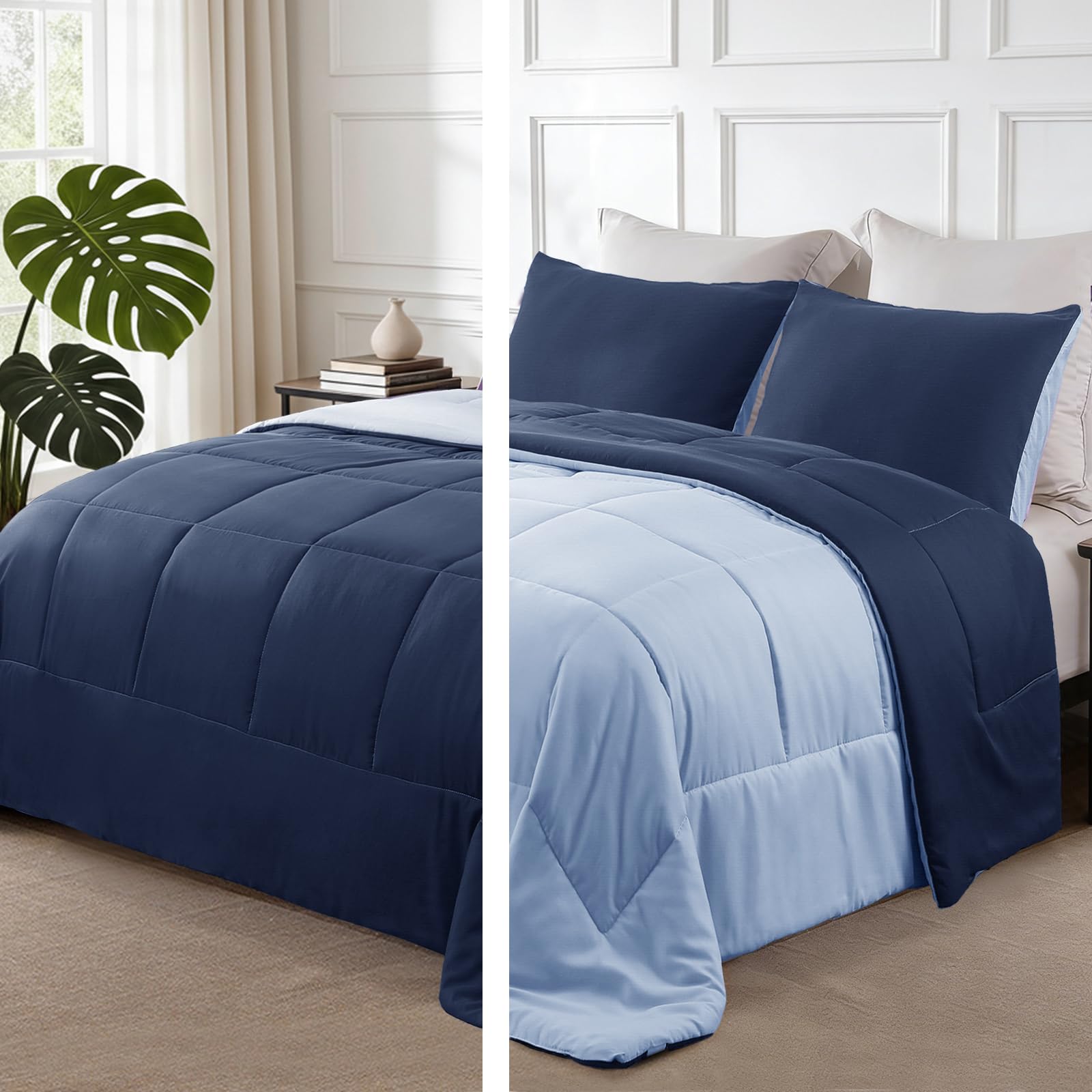 Exclusivo Mezcla Lightweight Reversible Comforter Set