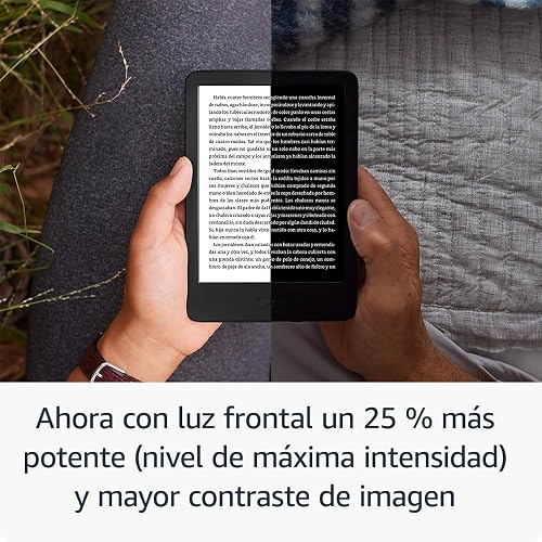 Amazon Kindle (newest gen) – Lightest and most compact Kindle with glare-free display, faster page turns, adjustable front light and long battery life – 16 GB – Without Ads – Matcha - 3