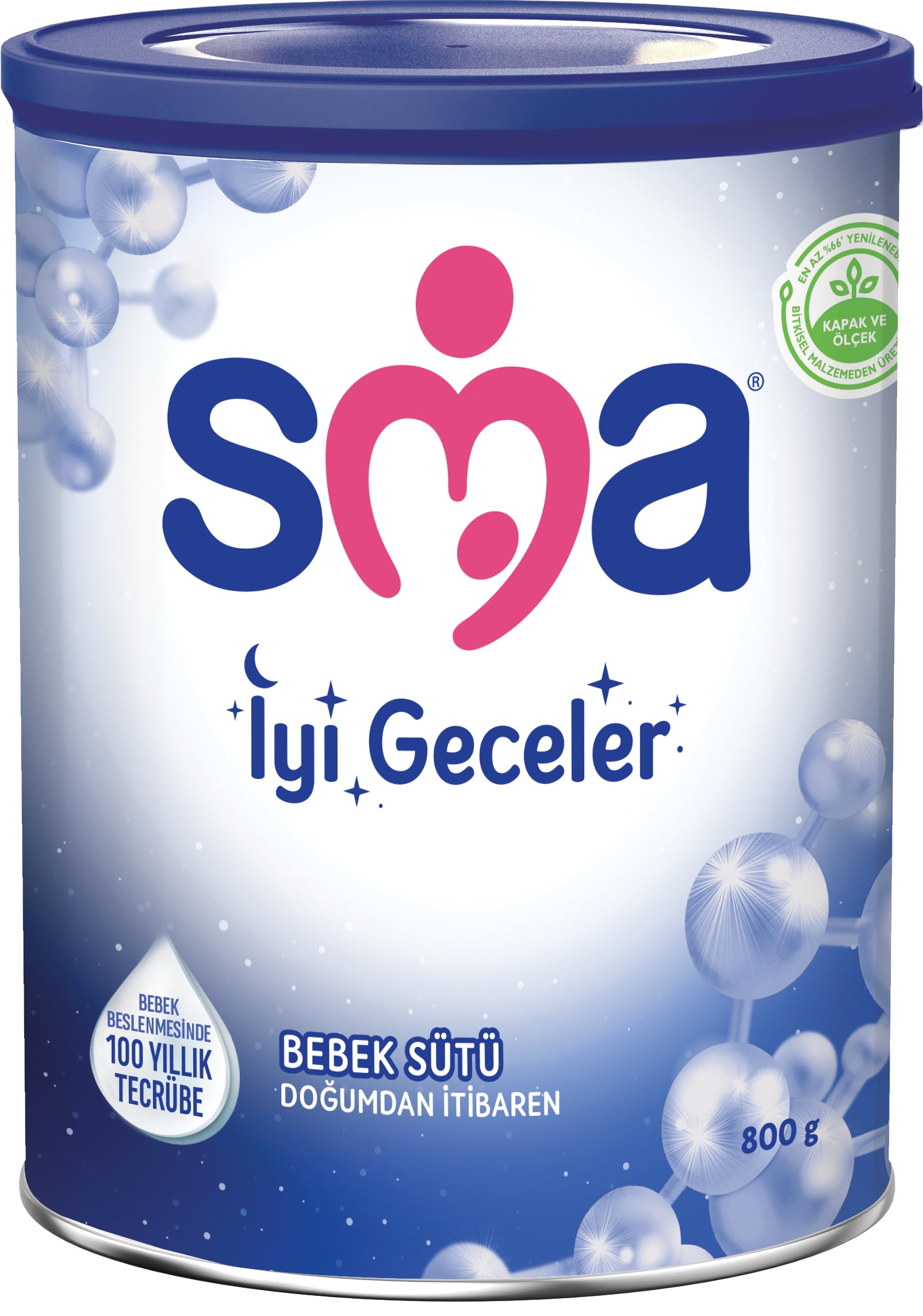 SMA İyi Geceler Bebek Sütü 0-12 Ay 800g