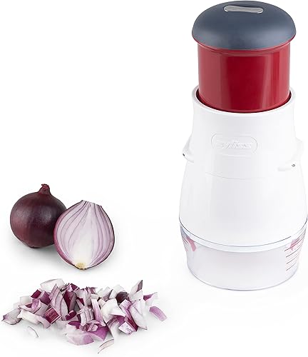 Vista 4 de Zyliss Zick Zick 2 - Picador de alimentos, color blanco
