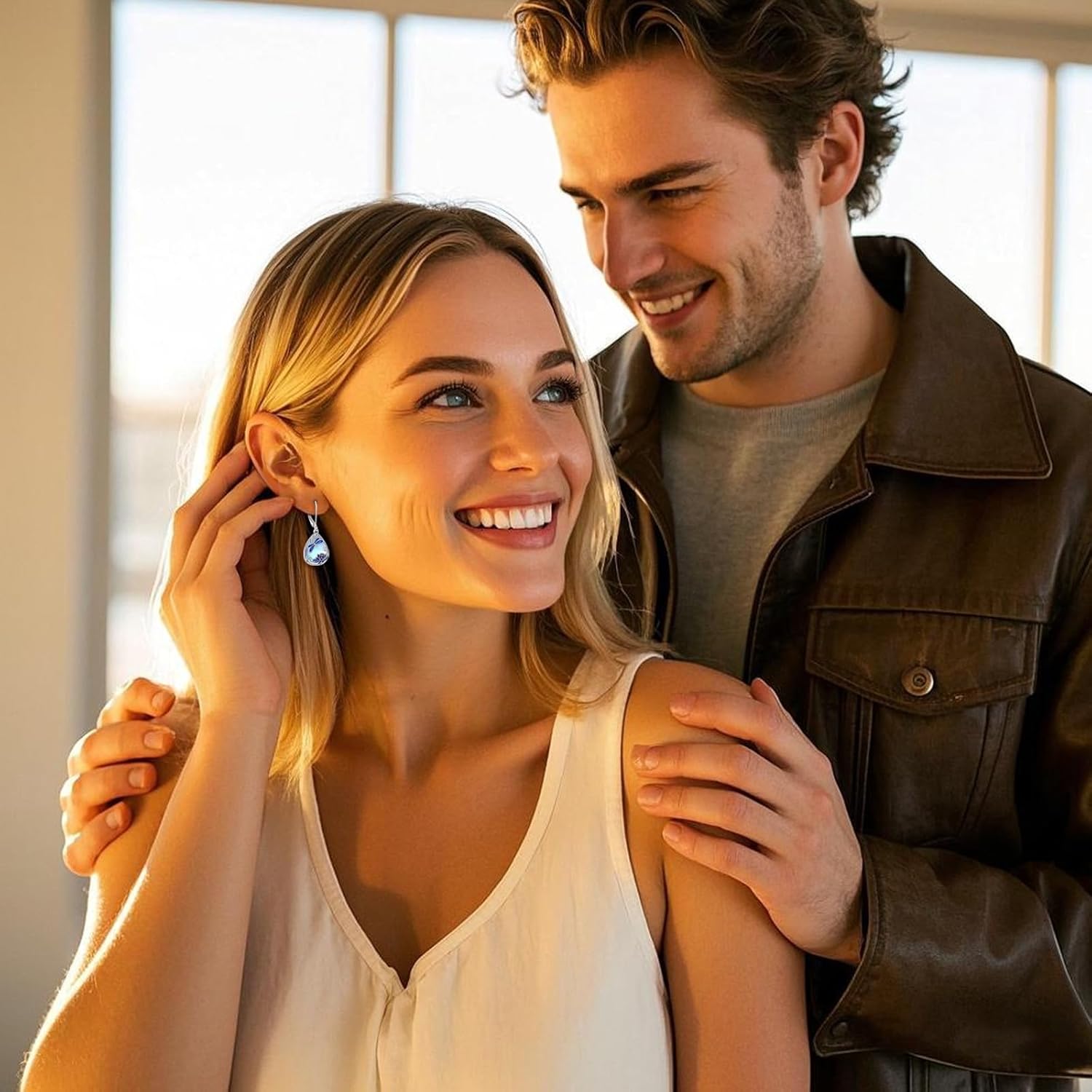 925 Sterling Silver Owl/Bee/Dragonfly/Flamingo/Butterfly/Dragon/Bat/Hummingbird/Fox/Penguin/Ladybug/Mermaid/Cat Earrings Dangle Drop Animal Earrings Jewelry Gifts for Women - Image 3