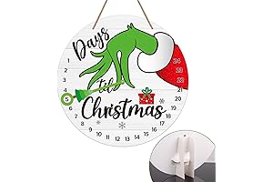PETCEE Christmas Grinch Advent Calendar 2023, Grinch Days Till Christmas Countdown Calendar