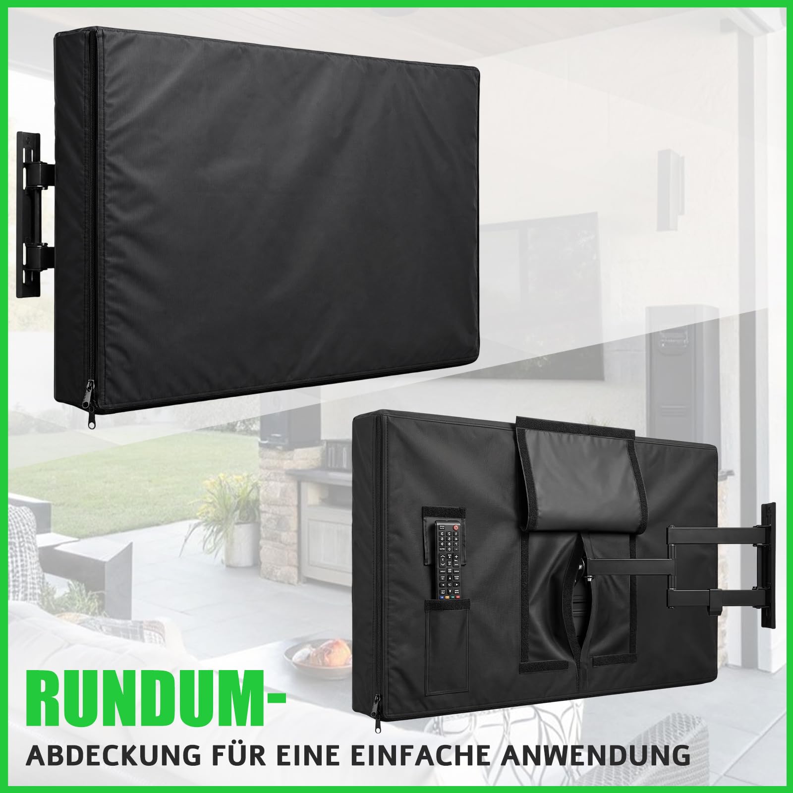 Outdoor TV Abdeckung 48–50 Zoll 600D Oxford Wasserdicht