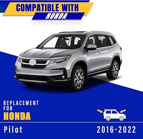 Miniatura 5 de 3 limpiaparabrisas de repuesto para Honda Pilot 2016-2021 2022, escobillas limpiaparabrisas de repuesto de equipo original - 26"24"14" (juego de 3)