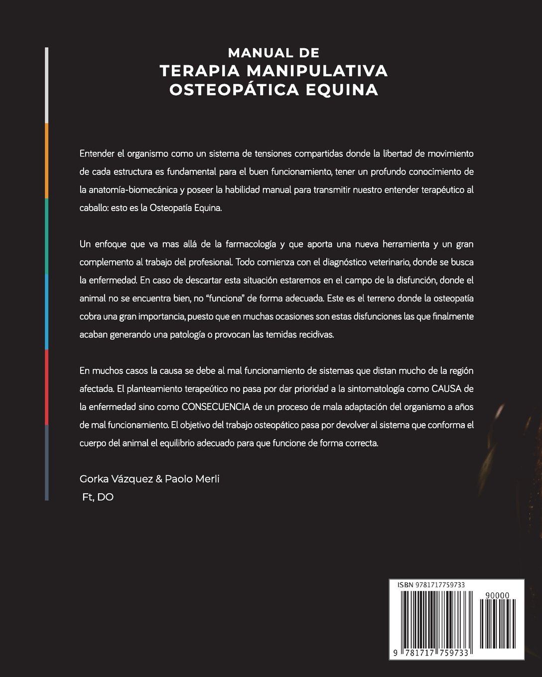 Manual de Terapia Manipulativa Osteopática Equina