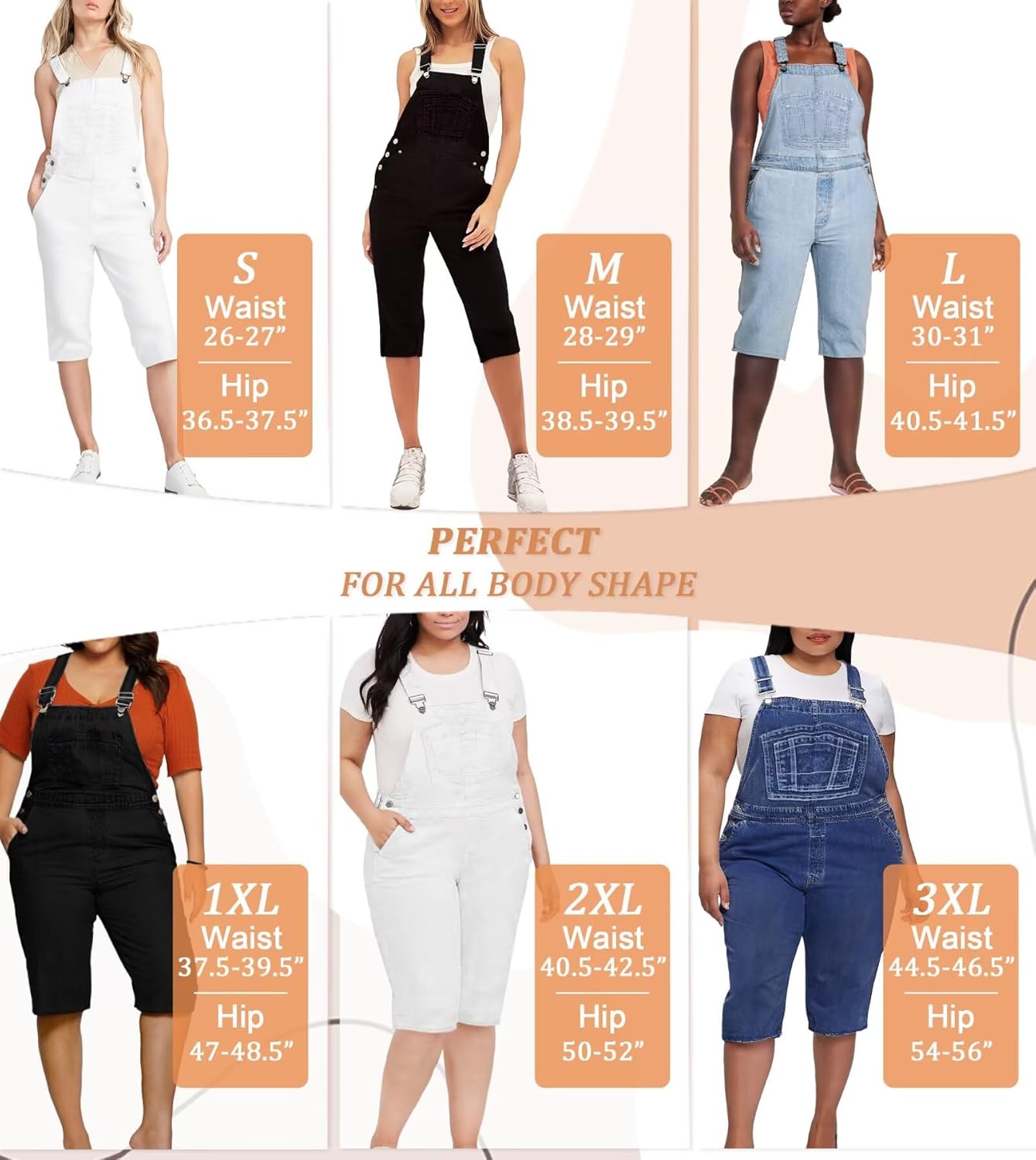 Hybrid & Company Women Denim Shorts Rompers Sleeveless Adjustable Strap Overalls Cross Back Jumpsuit - Image 4