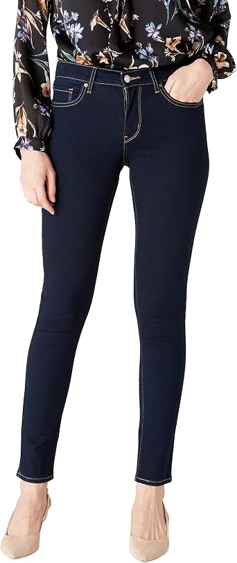 Jeans Levis 711 Skinny Blu Scuro 3130 Blue : Amazon.it: Abbigliamento
