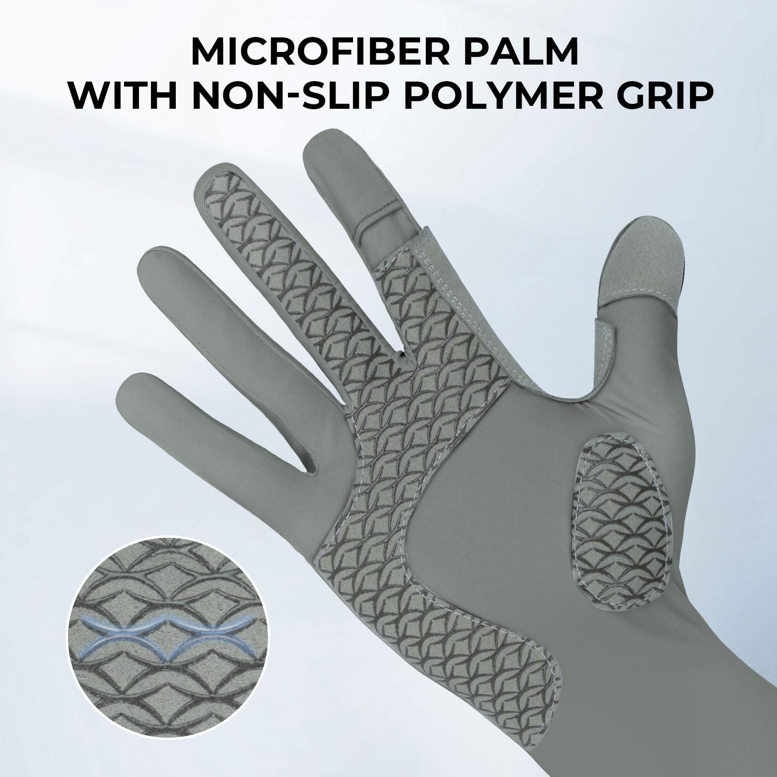 KastKing Sol Armis Pro UPF50+ Fishing Gloves-Quick-Dry, Full Finger & 3/4 Fingerless Sun Protection Gloves Men Women for Outdoor