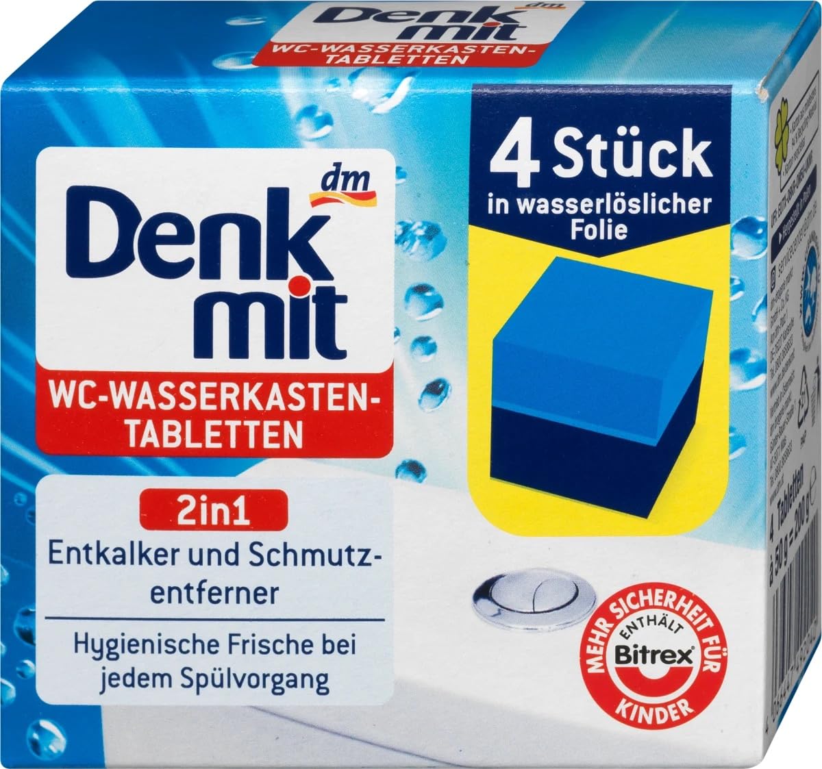 Buy Denkmit WC Water Box s 200g (7.05 Oz) Made in Germany Powerful