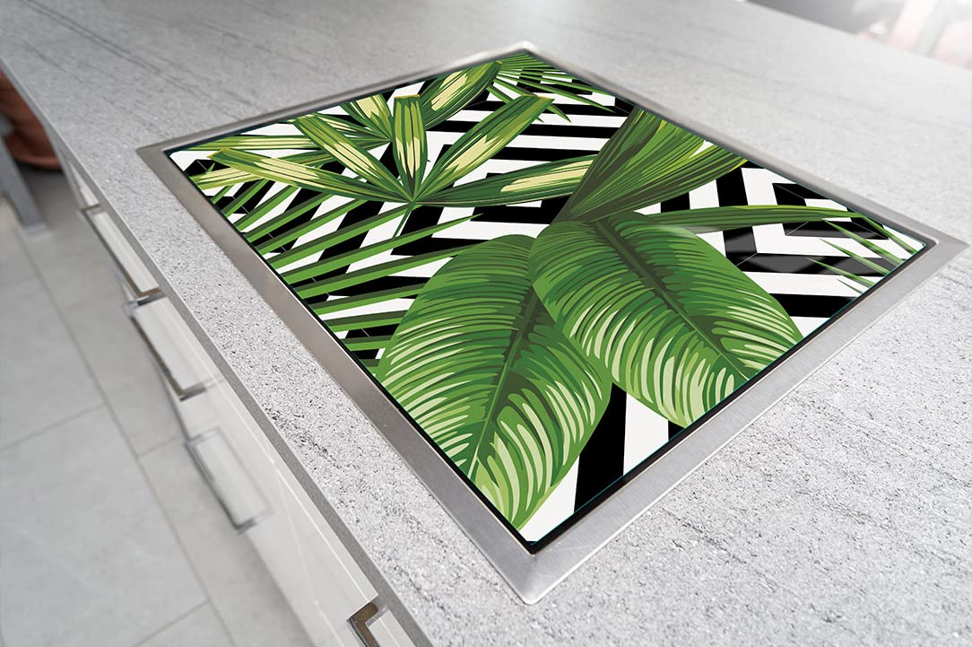 Pannello Paraspruzzi In Vetro DEQORI 80x40 Cm - Motivo Frutta E Verdura, Per Cucina O Bagno, Resistente, Effetto 3D, Fissaggio Con Colla O Nastro - 6