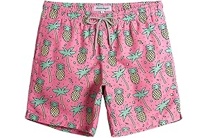 Men's Swim Trunks: Quick-Drying, Mesh-Lined Swimwear for Unbeatable Comfort