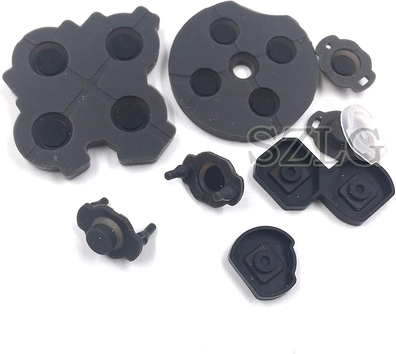 Conductive Pad ABXY Button Direction Key Button Rubber Pads for Switch Pro NS Pro Controller Replacement