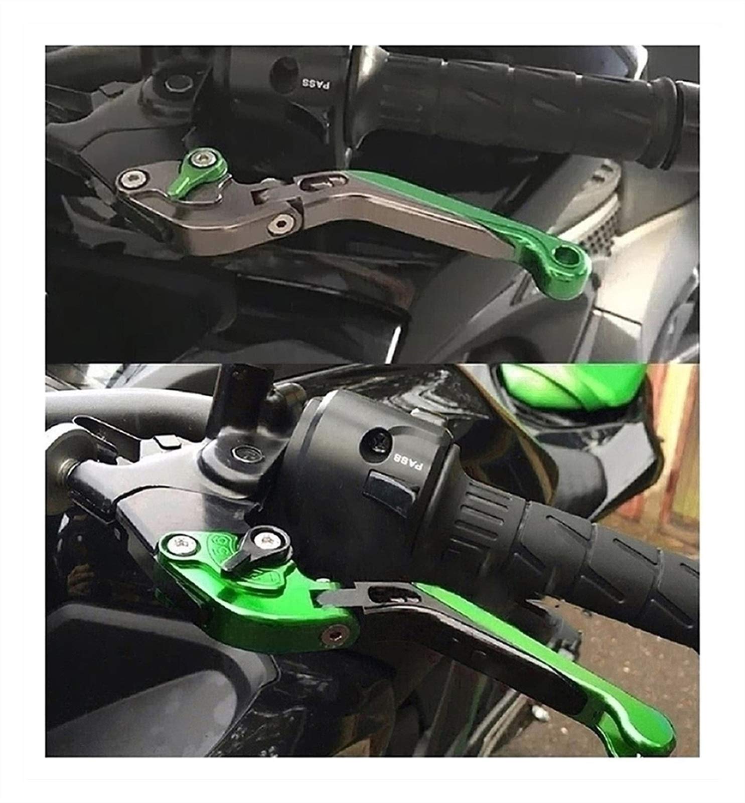 Leva Della Frizione Del Freno Per Hon & da CB650F CB 650F 2014 2015 2016 Motorcycle CNC Racing Freno Frizione Leve Manubrio Impugnatura Impugnature Cap (Colore : N)
