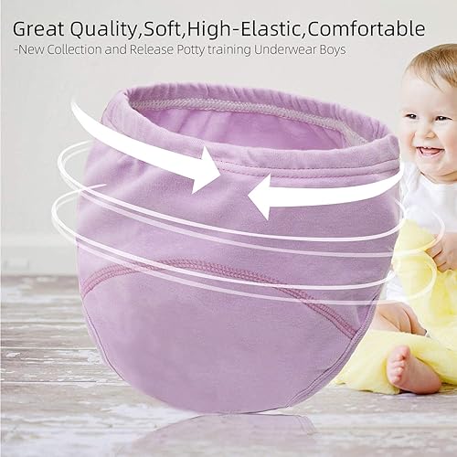 Miniatura 6 de Ropa interior para niños pequeños, pantalones de entrenamiento 2T, ropa interior para niñas 2T, ropa interior de entrenamiento para niñas, ropa