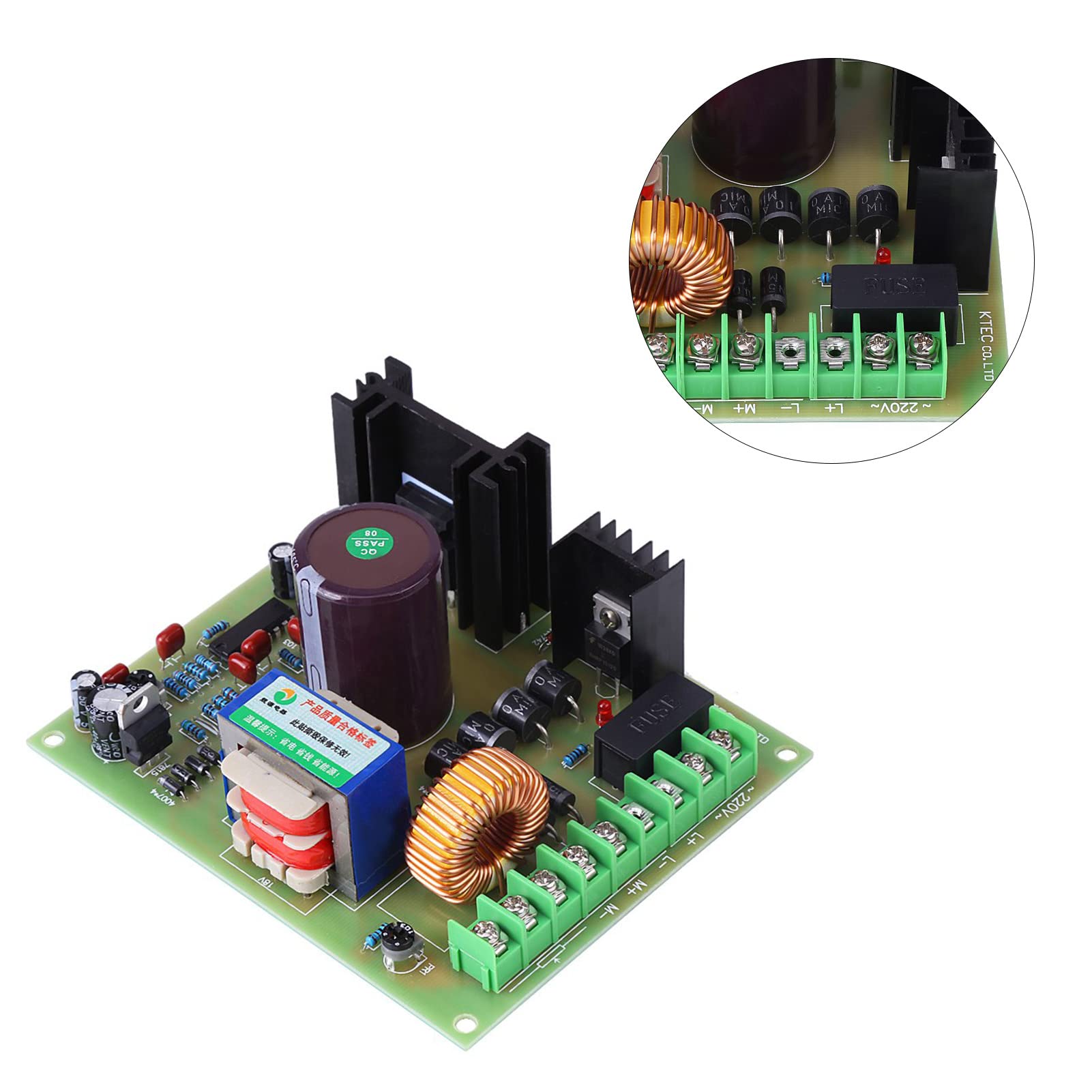 Keenso LY-820 DC regulator prędkości obrotowej silnika, 220 V, 750 W, wysoka wydajność, PWM z magnesem trwałym, regulator prędkości obrotowej silnika, moduł kontrolera