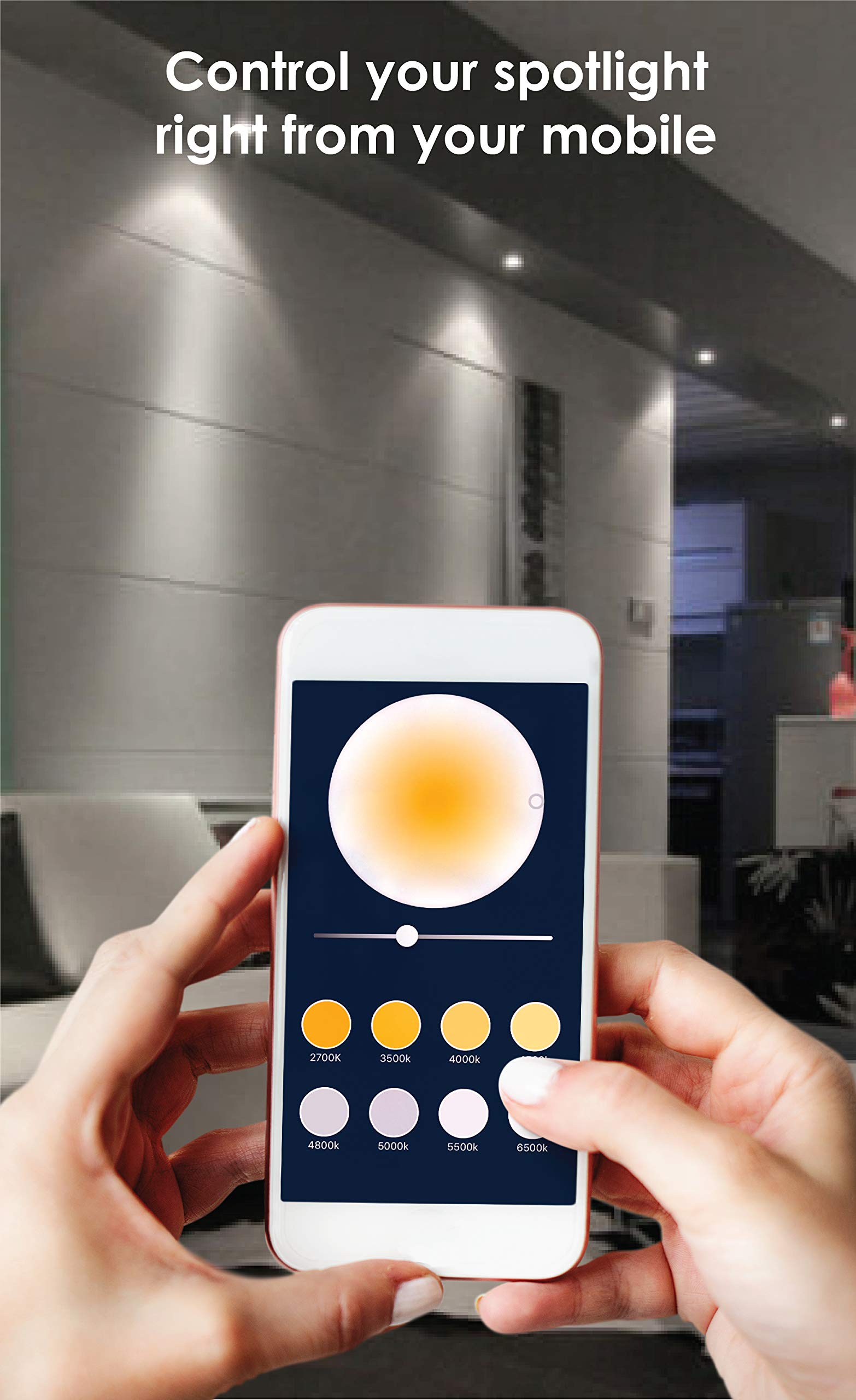 V-TAC Inteligentna żarówka z Wi-Fi, LED, 4,5 W