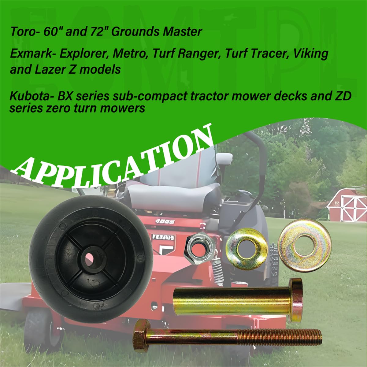 Amazon.com : 4 Pack Lawn Mower 103-4051 1-603299 Anti Scalp Deck