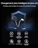 Anker Prime MagSafe Charger Compatible, 3-in-1 Charging Station, Qi2 25W Certified Wireless Charger Dock Stand, Smart Display with TEC Active Cooling, for iPhone 17, Apple Watch, AirPods, and More - 8