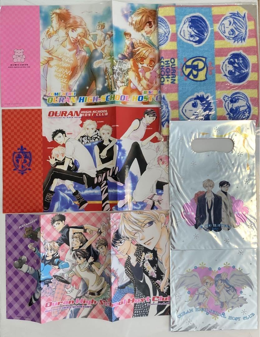 桜蘭高校ホスト部　グッズまとめ売り 👱🏻‍♂️✨アニメ「桜蘭高校ホスト部」 ふらっとめじるしアクセサリー