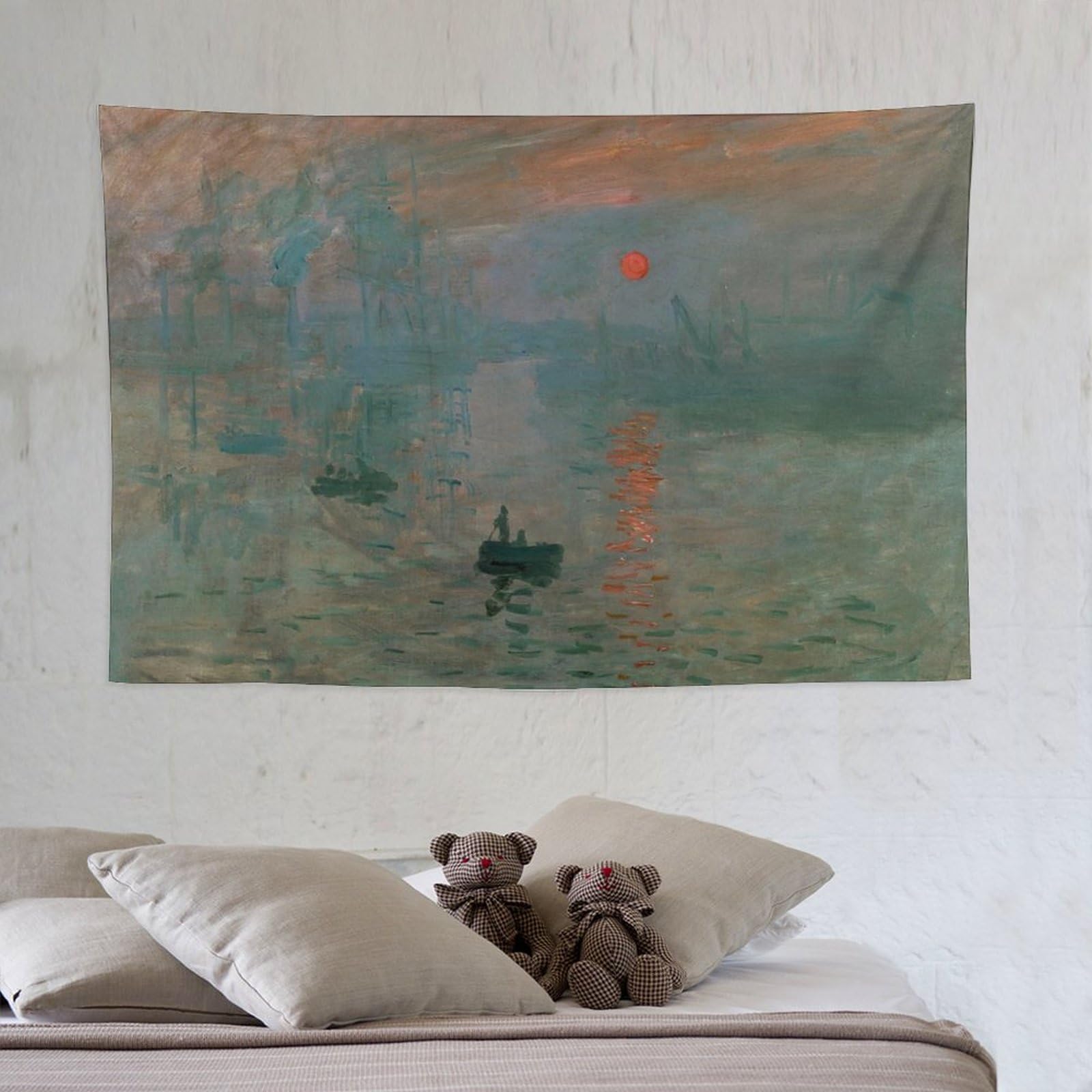 Amazon.co.jp: Claude Monetクロード・モネ 『印象、日の出』 絵画