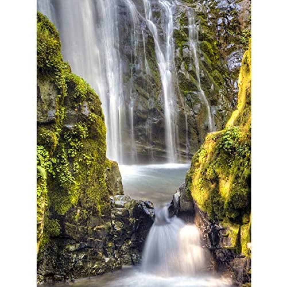 Artery8 BLM Wick Wild Scenic River Waterfall Long Exposure Art Print Canvas Premium Wall Decor Poster Mural