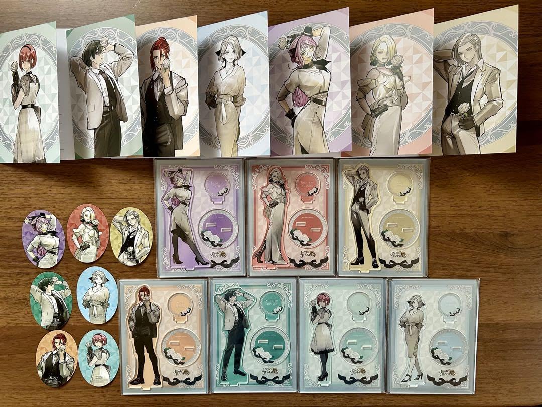 Amazon.co.jp: ジャックジャンヌ 3anniversary アクスタ 他コンプ3種 
