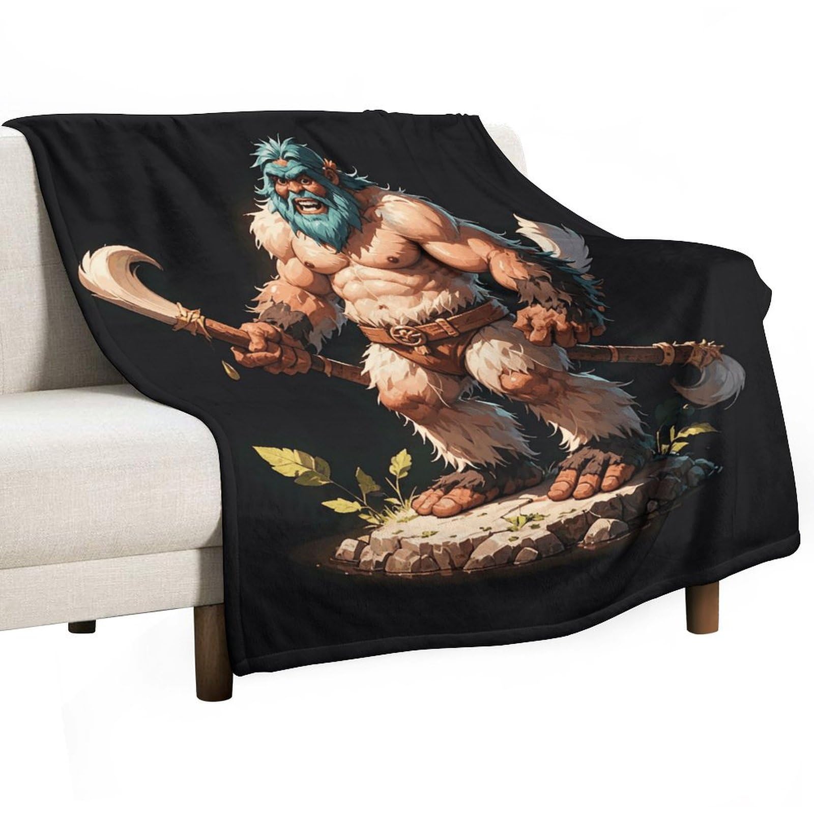 Couverture polaire Sasquatch légère et anti-froid pour mieux dormir en hiver