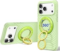 Vista 20 de SYNCWIRE para MagSafe Agarre para Teléfono, Rotación 360° Agarre Magnético para Teléfono Celular Soporte de Anillo Magnético Atril Soporte de Anillo