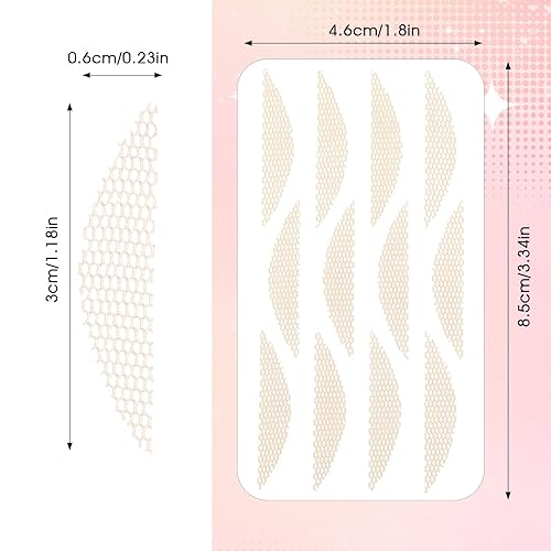 Miniatura 2 de Cinta invisible de doble párpado, 240 tiras levantadoras de párpados, cintas adhesivas de doble cara para párpados caídos, ojos con capucha