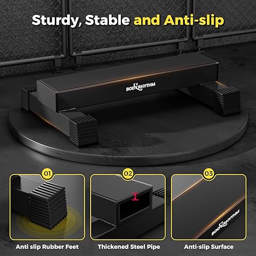 Miniatura 4 de Barra de elevación de pantorrillas mejorada para entrenamientos de gimnasio en casa, máquina de elevación de pantorrillas de pie para estiramiento