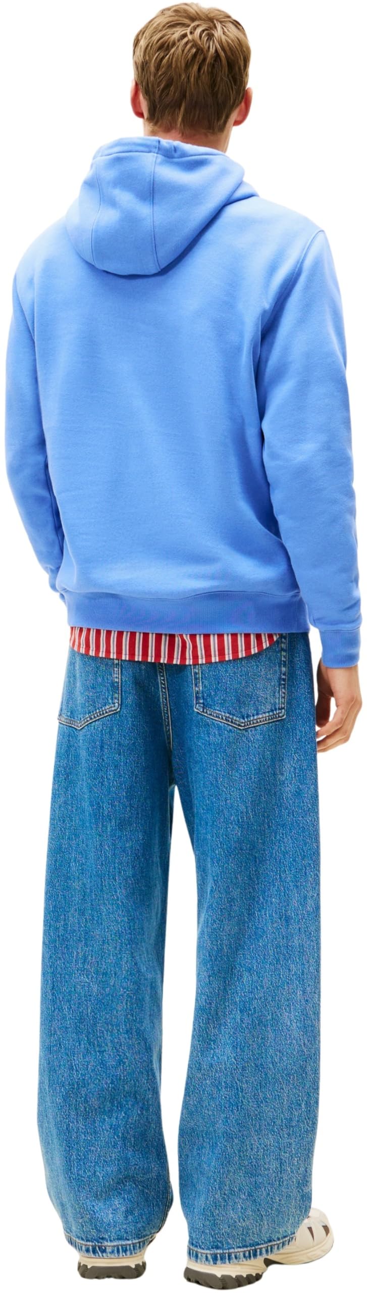 Tommy Jeans Herren TJM Reg S Flag Hoodie EXT Dm0dm20742 Kapuzenpullover (1er Pack)