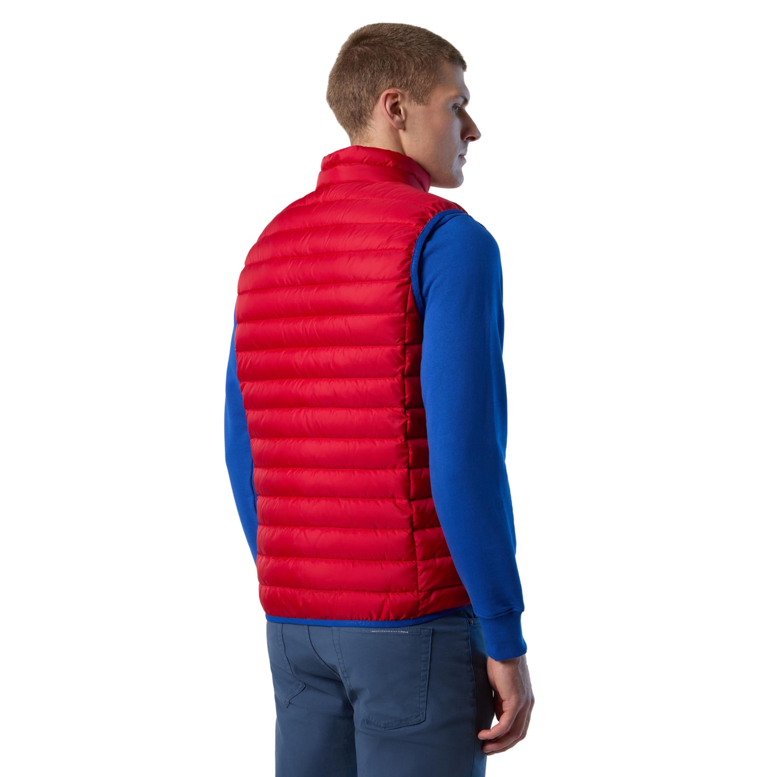 NORTH SAILS Smanicato Crozet Vest Gilet Sportivo Uomo Sintetico Rosso
