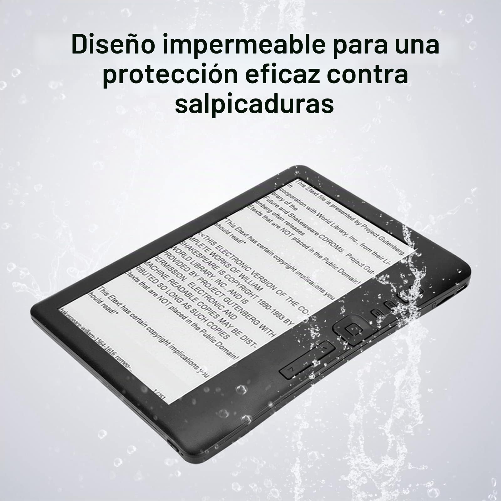 Dispositivos Ereader, lectores de Libros electrónicos, lectores de Libros electrónicos para Transportar y Acceder a una Gran cantidad de Libros Digitales Mientras viaja (4G Memory)