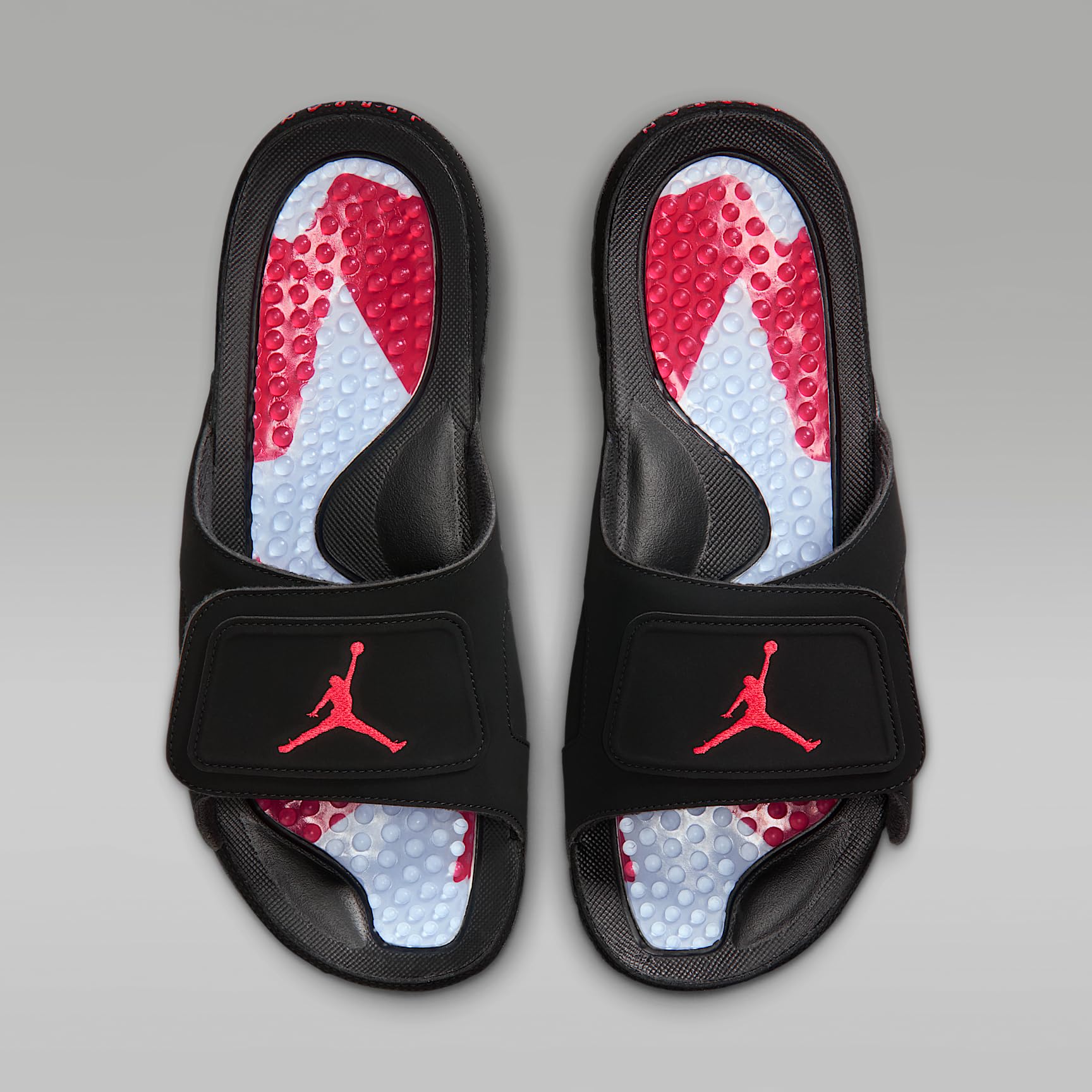 Nike Jordan Hydro VI Retro Slides (Black/Infrared 23)