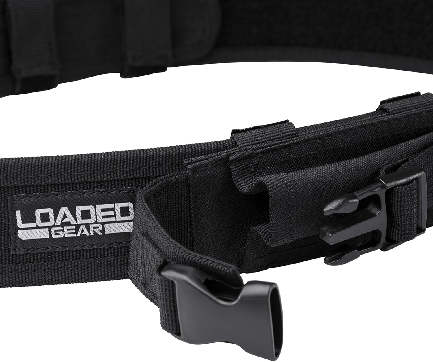 Barska Loaded Gear Tactical Utility Belt – Heavy Duty Adjustable 34-44 Inches with Removable Pouches for Outdoors - Image 7