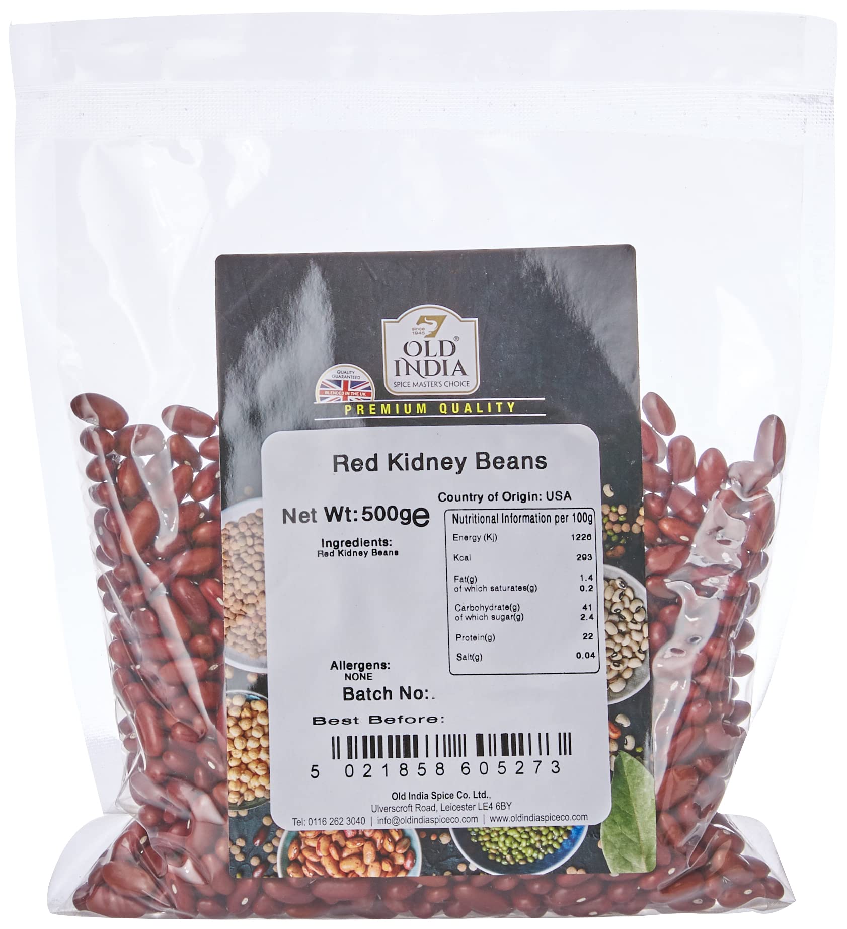 Old India Red Kidney Beans 500g