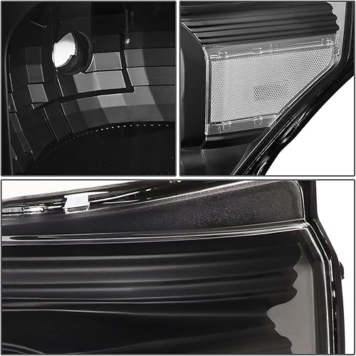 Miniatura 3 de Auto Dynasty Juego de faros halógenos de estilo fábrica y faros antiniebla de conducción compatibles con Ford F250-F550 Super Duty 11-16, lado del