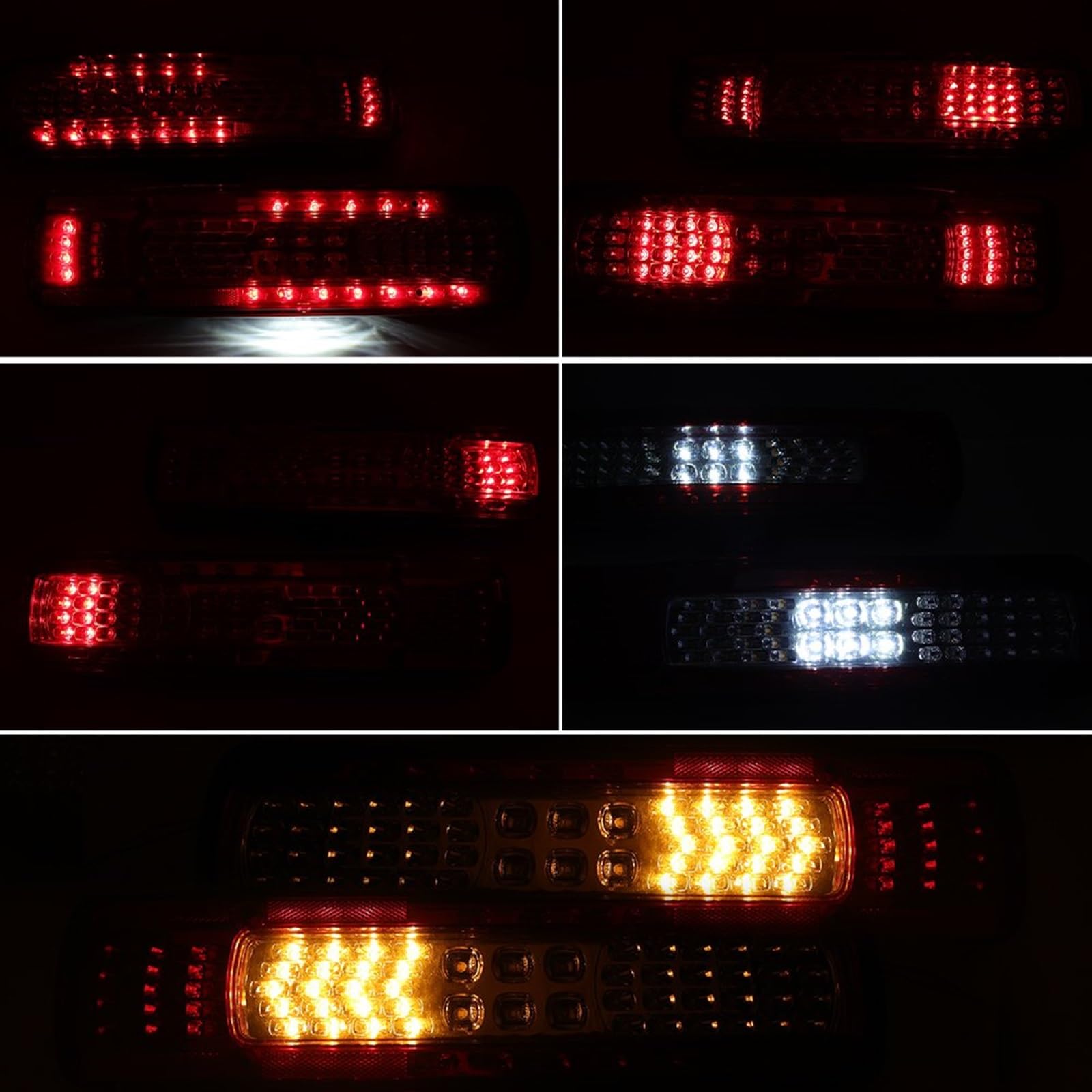 Amazon | テールライト カーアクセサリー LED トラックテールライト