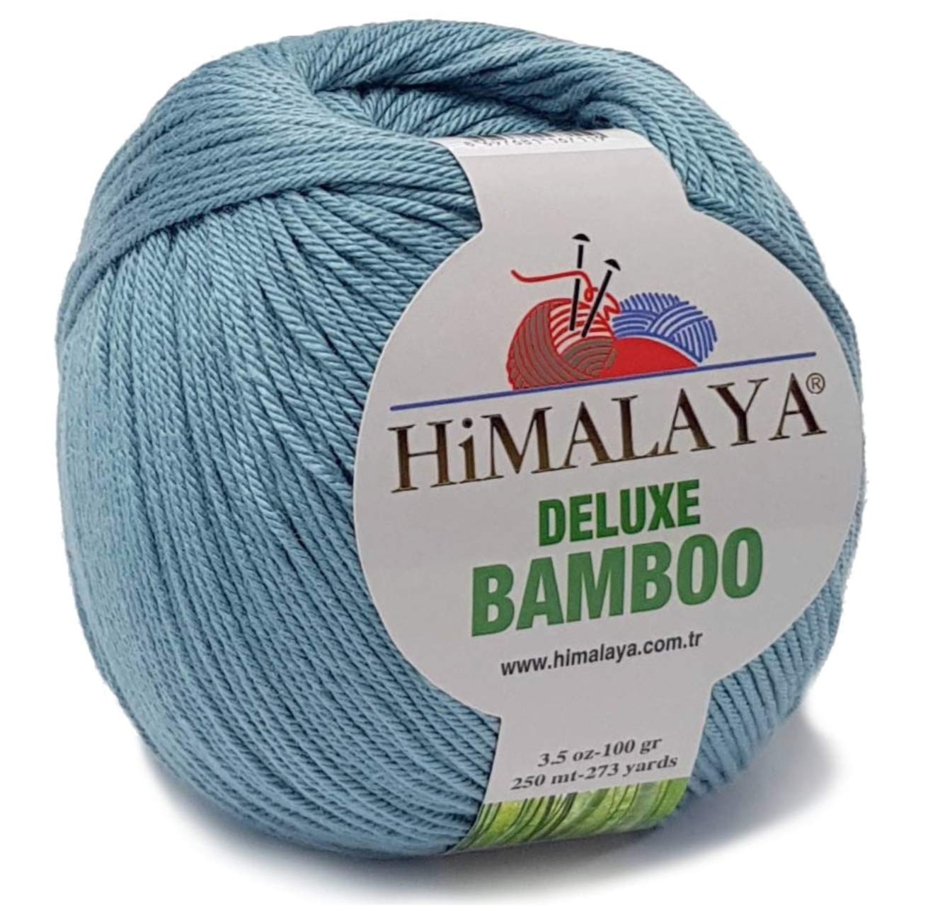 60% bambus 40% bawełna Himalaya Deluxe Bambus DK i lekki czesany 8-warstwowa turecka przędza partia 4 skein/kulka 400 g kolor (19)