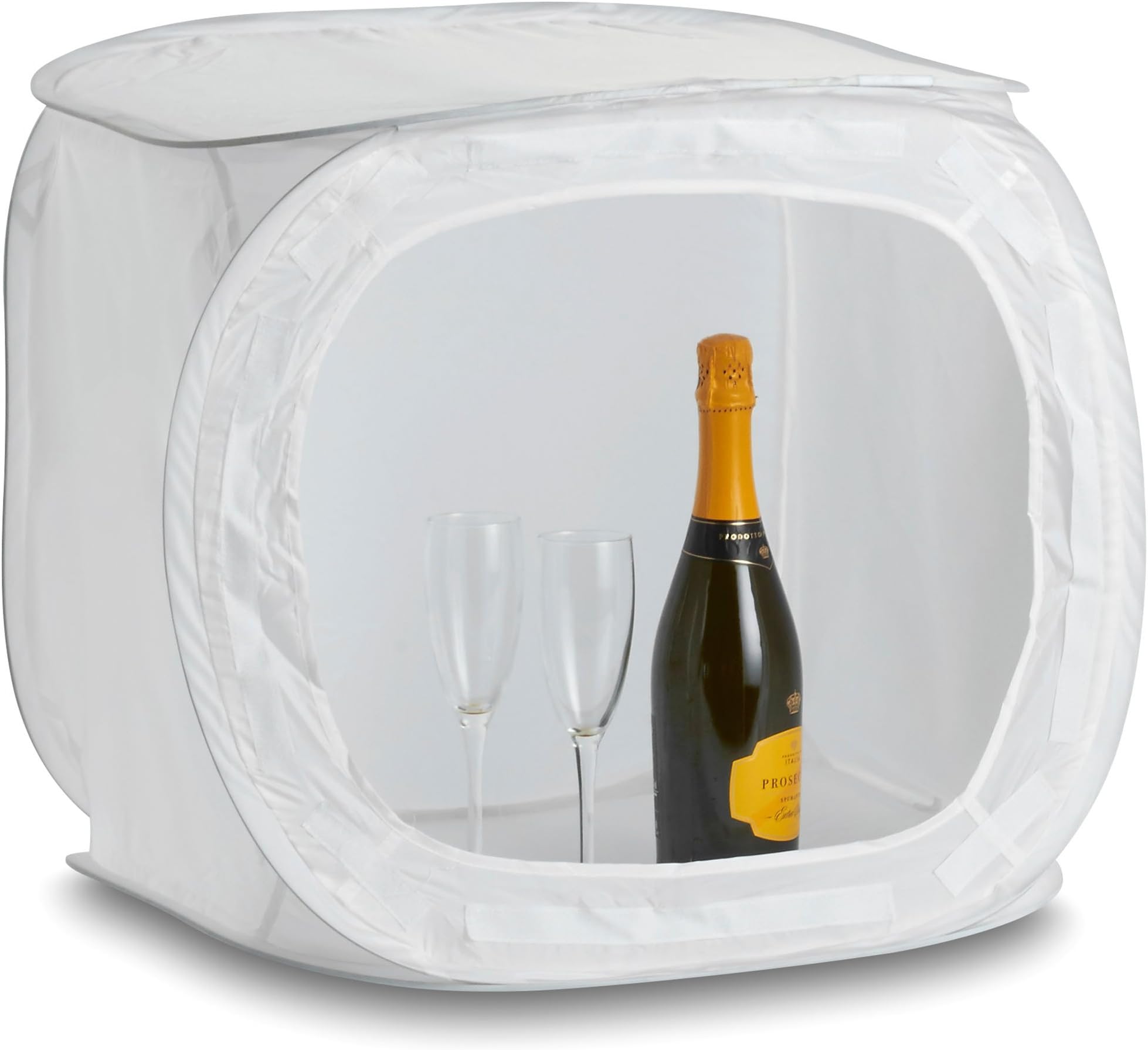 eSecure - 50CM Photo Soft Light Box Tent Cube + 4 Colour Backdrop
