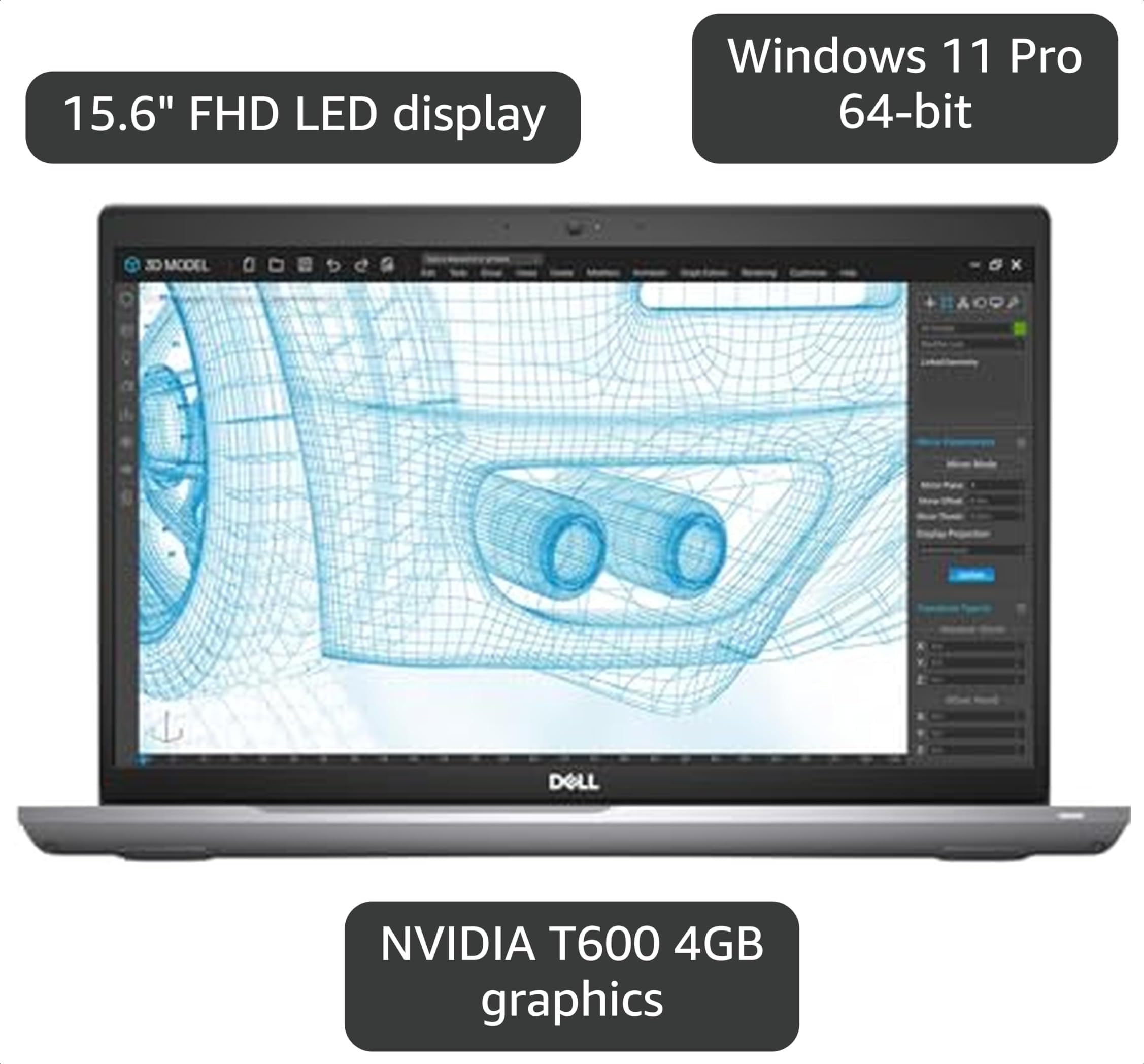 Amazon.com: Dell Precision 3561 15.6
