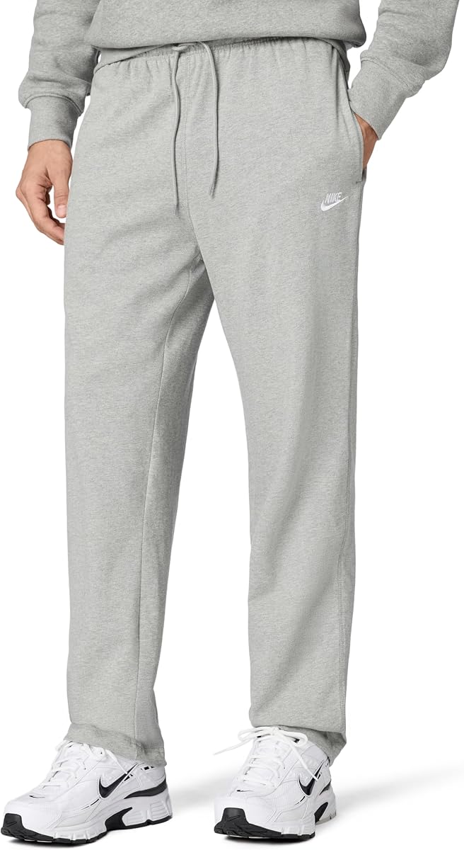 Nike Men's Sportswear Club Knit Open-Hem Pants