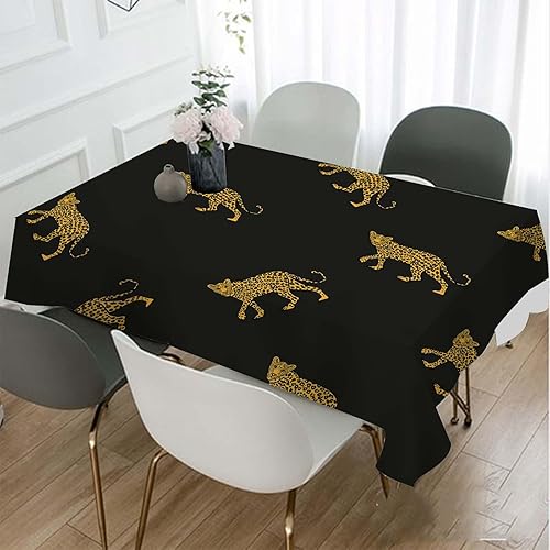 Miniatura 10 de TKS MITLAN Vinyl Record Tablecloth 60x84 Inch Rectangular Music Disk Modern Classic Oblong Table Cloth Kitchen Table Decorations for Home Dinner