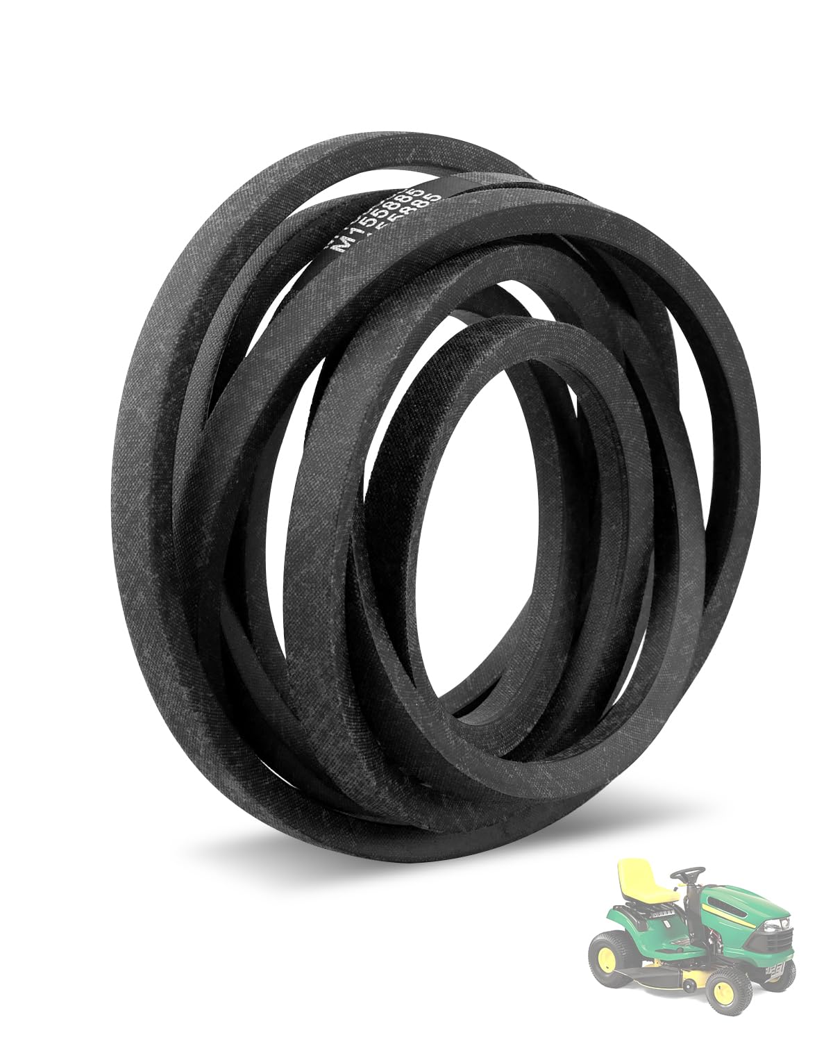 Cinghia di trasmissione M155885 adatta per John Deere L100 L130 LA100 LA110 LA135 X110 Cinghia trapezoidale resistente